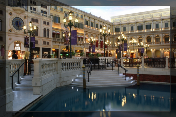 威尼斯人内景，天啊河啊全是假的&hellip;&hellip;