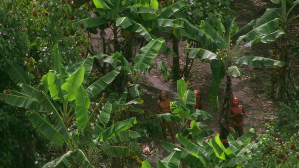 巴西原始部落居民